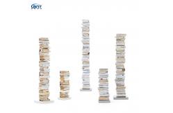 China Living Room Metal Book Storage Bookcase Shelf Study Modern Wall Book Shelf supplier