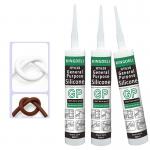 Waterproof Silicone Glass Glue , Clear Silicone Sealant For Caulking for sale