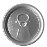 Aluminium EOE / Tinplate Easy Open Lid International Standard SGS for sale