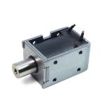 DC24V Open Frame Push Pull Linear Solenoid For Bicycle Rental System