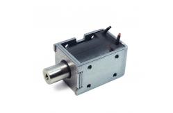 China DC24V Open Frame Push Pull Linear Solenoid For Bicycle Rental System supplier