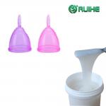 100% Platinum Lady Medical Grade Transparent Liquid Silicone Menstrual Cup for sale