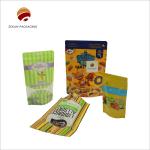 Gravure Printed Food Plastic Bags Packaging With Hot Press Sealing for sale