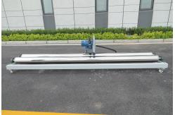 China 3m Length Semi-automatic Roll Cutting Machine For Flex Banner , sticker Roll supplier