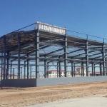 Portable Modular Manufacturing Aluminum Composite Panel Steel Frame Structure  for sale