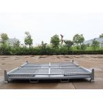 Customizable Load Capacity Steel Stillage Cage With Galvanized Finish
