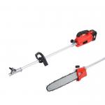 Long Handle Cordless Electric Saw For Trees 21V Portable Telescopic Pole Chainsaw for sale