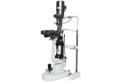 China Converging Stereoscope Slit Lamp Microscope With Clear Images supplier