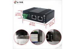 China 30W Power Over Ethernet Injector Full duplex 12~48VDC Aluminum supplier