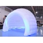 3m White Oxford Cloth Inflatable Bubble Igloo Dome Tent With Led Light