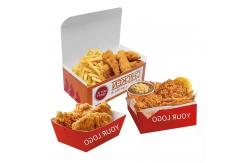 China Wholesale Custom Printing Eco-Friendly Fast Food Takeaway Fried chicken box supplier