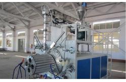 China Drainage pipe Plastic Extrusion Line , HDPE Sprial Winding Pipe Extrusion Machine supplier