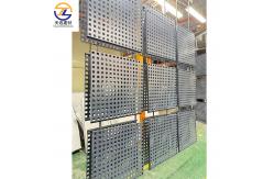 China Weatherproof Aluminum Metal Ceiling For Office Building With C-Shaped Strip Design supplier