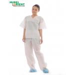 Approved CE MDR Prevent Bacterial  45g/m2 SMS Disposable Medical Use Pajamas Suits