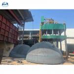Industrial Clad Corten Steel Hemispherical Tank Heads In Spherical Pressure Vessel Construction for sale