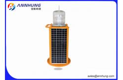 China Red Solar Aviation Obstruction Light with High Efficient LED Chip supplier