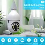 Wireless WiFi Light Bulb Camera Security 2MP 1080P HD Wireless Security Camera for sale
