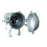 SS304 Horizontal Stainless Steel Filter Housing SWRO RO Plant Water Treatment Flange 1.0MPa for sale