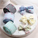 7mm-38mm Blue Embroidered Ribbon ISO9001 Embroidered Floral Ribbon for sale