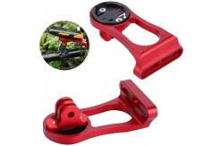 China Aluminum Bicycle Computer Mount Extension Cycling Odometer Mount Holder Accessory supplier