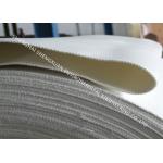 White Polyester Air Slide Fabric Filter 50 Meters Length For Cement Processing for sale
