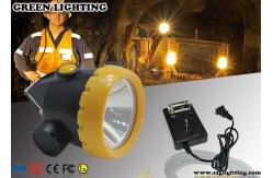China 1W Safety Cree LED Mining Light With 2.2Ah Rechargeable Li - Ion Battery supplier