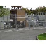 High Security Galvanized Chain Link Fence For Oil Field Fencing With Post for sale
