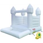 OEM Inflatable Bubble House Moon Jumping White Bouncy Castle for sale