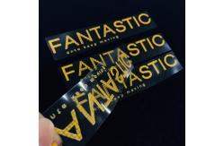 China Brand Custom Silicone Label Embossing 3D TPU Name Logo T-Shirt supplier