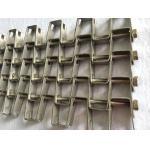 Ss201 Packaging Machine 1m Width Flat Wire Conveyor Belt for sale