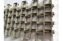 China Ss201 Packaging Machine 1m Width Flat Wire Conveyor Belt supplier