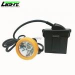 KL5M LED Mining Hard Hat Lights 7.8Ah Anti-explosive Corded Helmet Lamp for sale