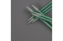 China Cleanroom Double Layers Polyester Swab For Cleaning Precision Instrument Microscope supplier