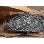 500mm Coil Diameter Flat Rape Coils Razor Wire To Security Fence