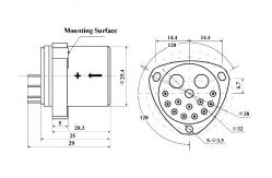 China Precision Acceleration Measurement Unit ≤10 1σ Bias One-month Composite Repeatability supplier