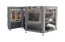 China Automatic 21000BPH Counter Pressure Carbonated Drink Glass Bottle Rinser Filler Capper supplier