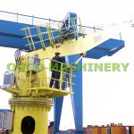 Hydraulic 5t 15m High Strength Steel Stiff Boom Crane for sale