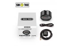 China DO917 LCD Display 12v 24v ABS 85Mm GPS Speedometer Compass supplier