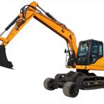 12 Ton Wheel Crawler Excavator Flexible Exquisite Crawler Mounted Excavator for sale