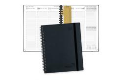 China Vertical Layout Weekly Monthly Yearly Planner 100GSM Ivory Paper supplier