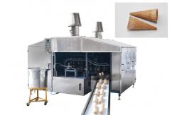 China Custom Professional Waffle Cone Maker With Touch Screen Display , Fully Antomatic supplier