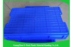 China Reusable Large Plastic Storage Containers , Standard Stackable Plastic Storage Bins supplier