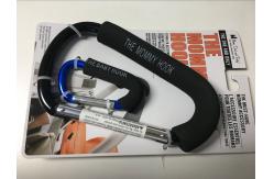 China Aluminum Large D Ring Snap Hook With Sponge Big Carabiner Hook supplier