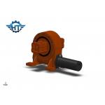 Enveloping Worm Gear Single Axis  PV Solar Slew Drive 42CrMo Material