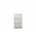Practical Wooden Enclosed Shoe Storage Cabinet For Living Room Corridor for sale