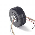 Faradyi Customized Permanent Magnet 12V Brushless PM120 External Rotor Exoskeleton Gimbal Motor for sale