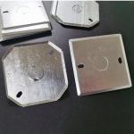 Standard Size 1.0mm Electrical Junction Box Cover Plate Metal Shell Fireproof for sale