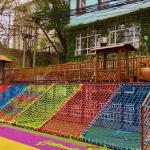 Colorful Nylon Nest Climbing Net For Playground