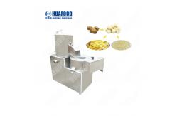 China Electrolysis Fully Automatic Potato Peeling Cutting Washing Machine supplier