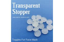 China Transparent Stopper & Toggles For Face Mask supplier